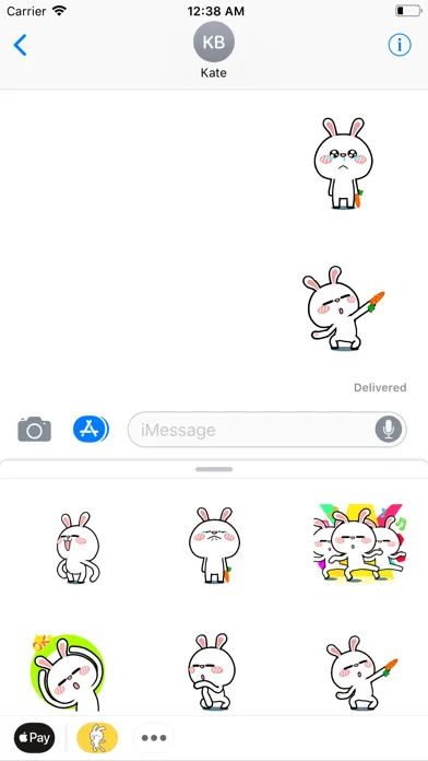 Funny Rabbit Dancing.s Sticker Screenshots