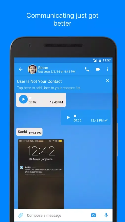 Rabbit Messenger Screenshots