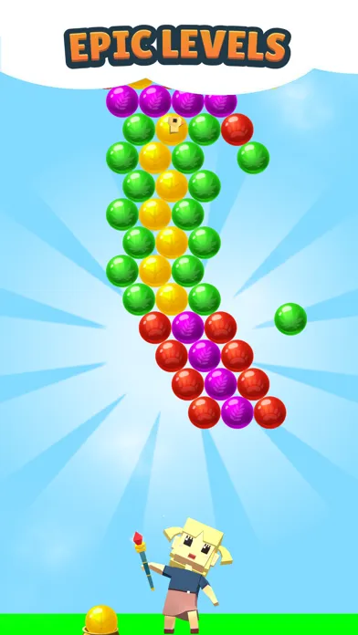 Tangkapan layar Bubble Shooter Heroes