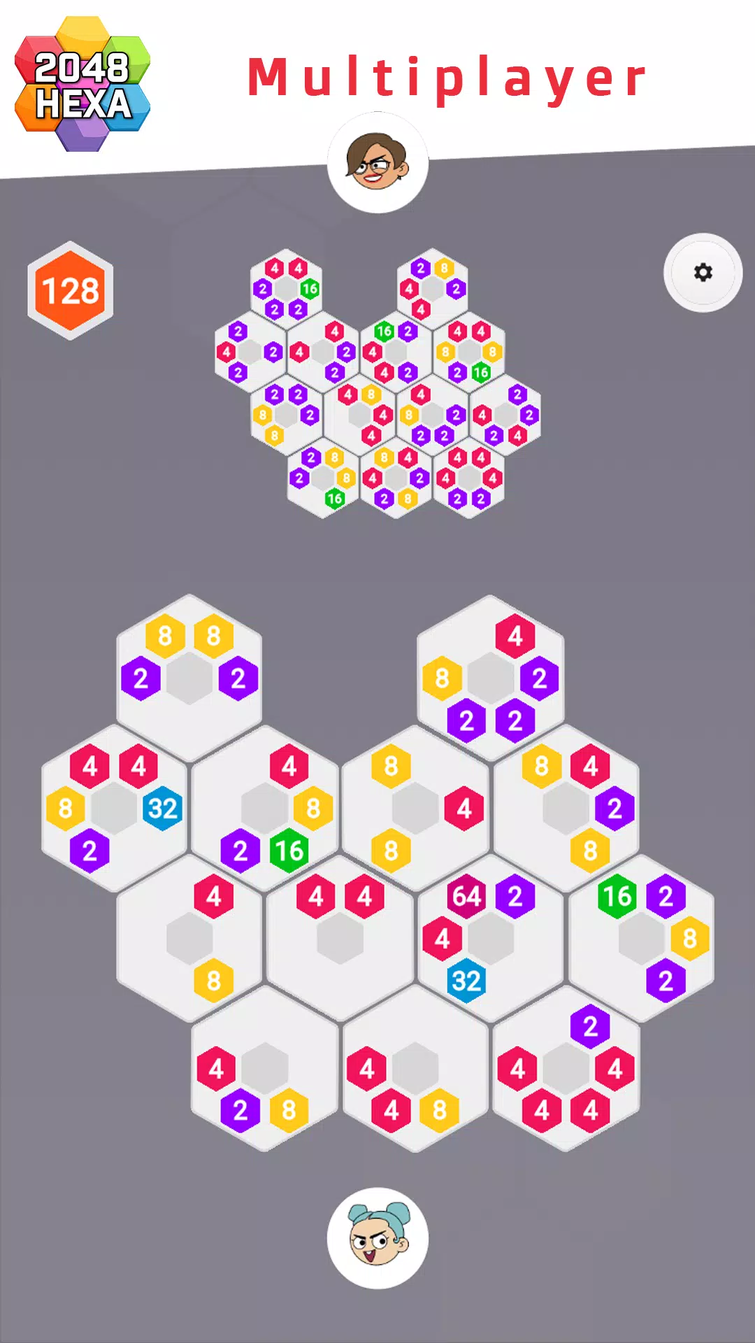 2048 Hexa Screenshots