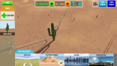 Roller Coaster Builder Mobile سکرین شاٹس