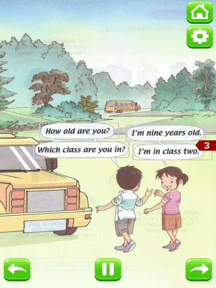 小学英语三年级上册 - 大白兔点读系列 - PEP人教版一起点小学生英语口语 iPad  Screenshots