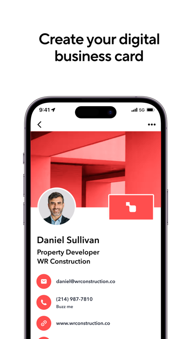 Blinq: Digital Business Card Screenshots