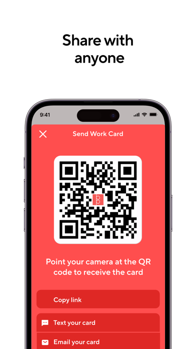 Blinq: Digital Business Card Screenshots