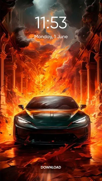 Tangkapan skrin Supercars Wallpaper 4k