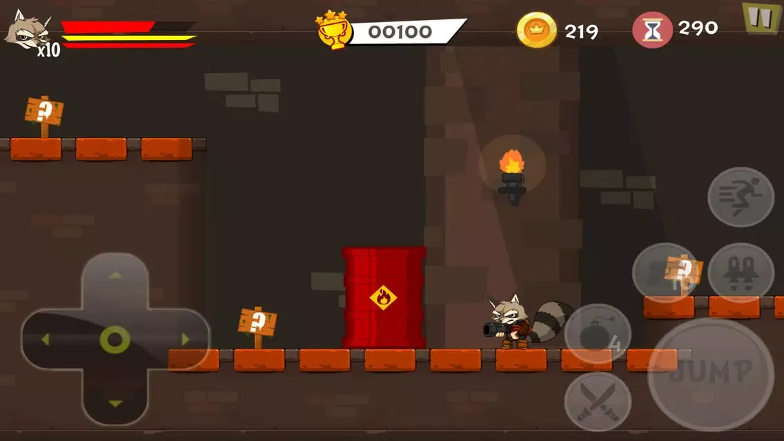Raccoon Soldier应用截图