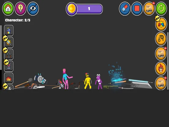Blue Monster - Doll Playground iPad  스크린샷