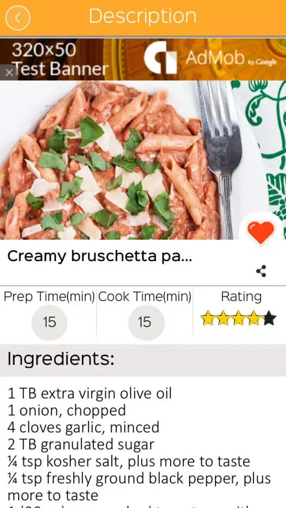 Sauces and spreads Screenshots