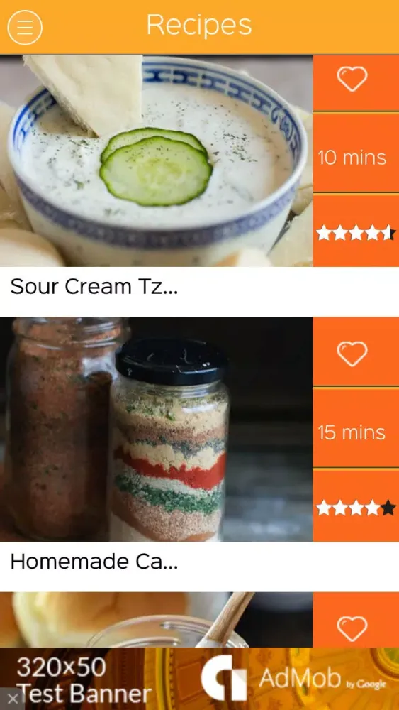 Sauces and spreads Screenshots