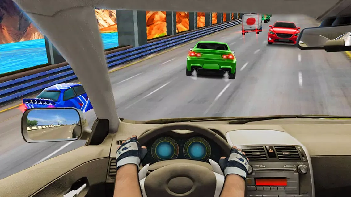Screenshot di Race In Car 3D : Most wanted Speed Racing Game