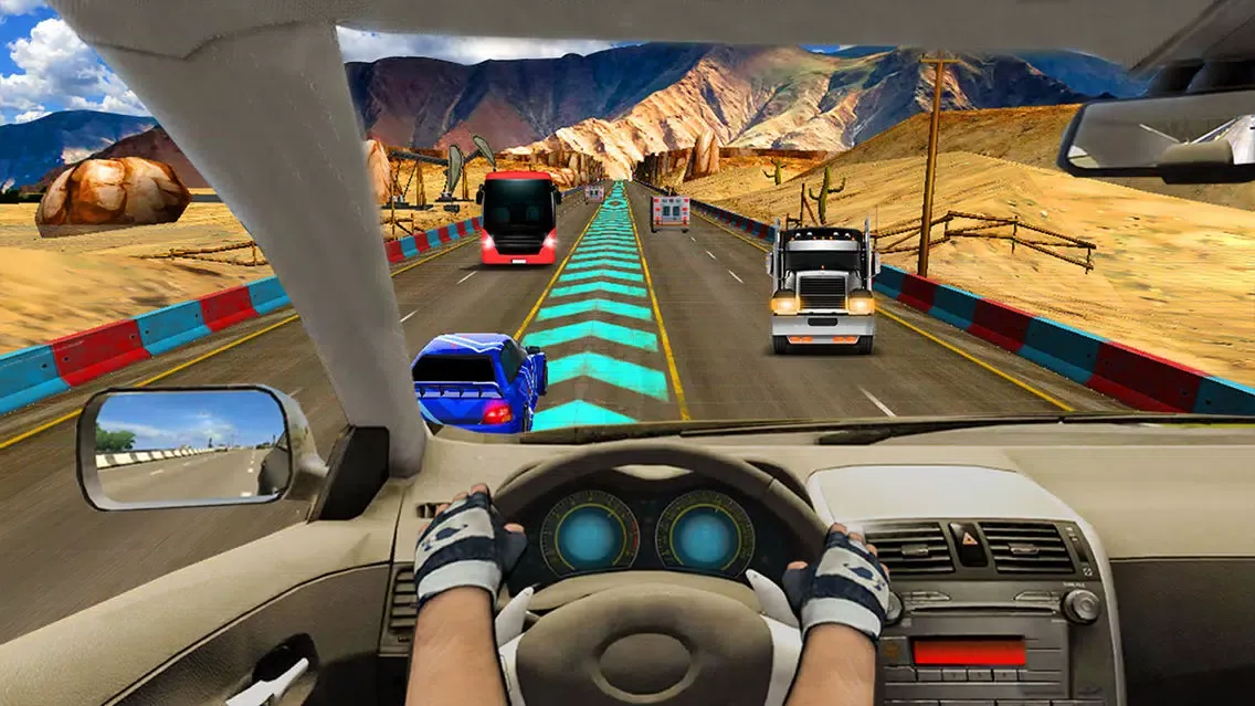 Screenshot di Race In Car 3D : Most wanted Speed Racing Game