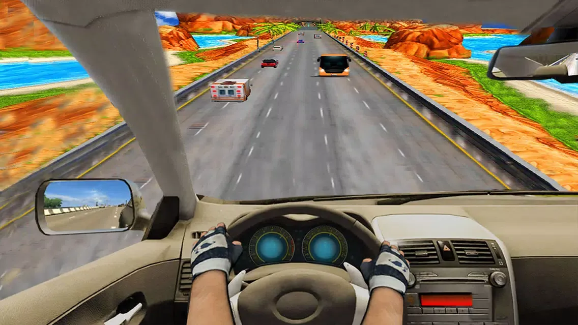 Screenshot di Race In Car 3D : Most wanted Speed Racing Game