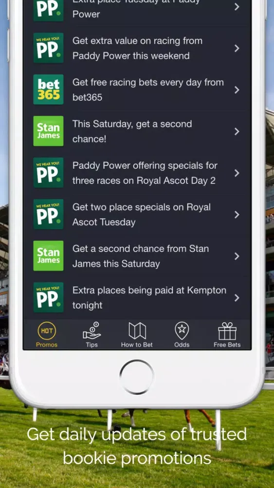 Horse Racing Tips, Free Bets & Betting Offers - Typpa應用截圖