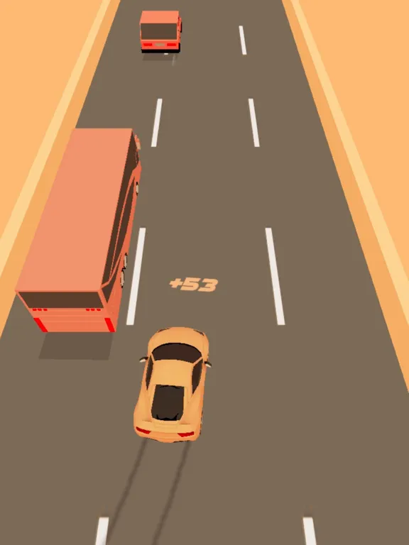 Screenshot di Race Car Racer - Pixel Traffic iPad 