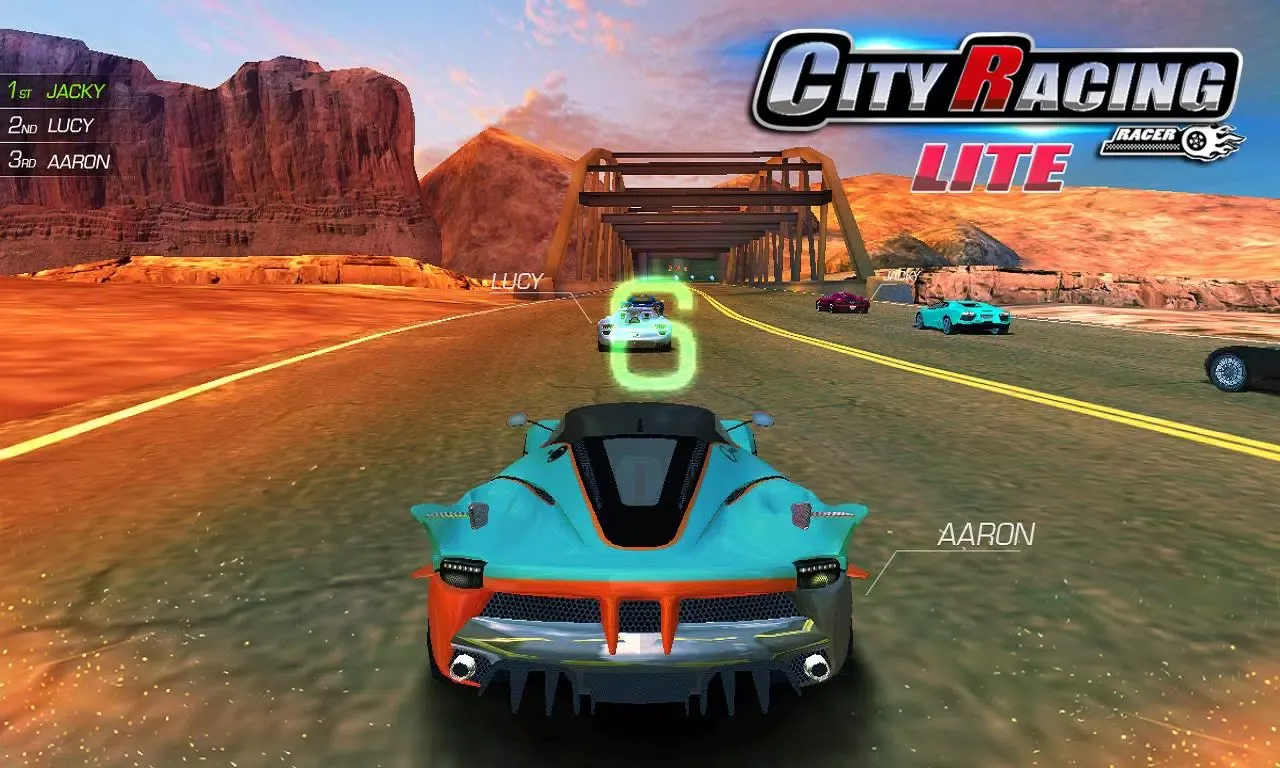 City Racing Lite Screenshots