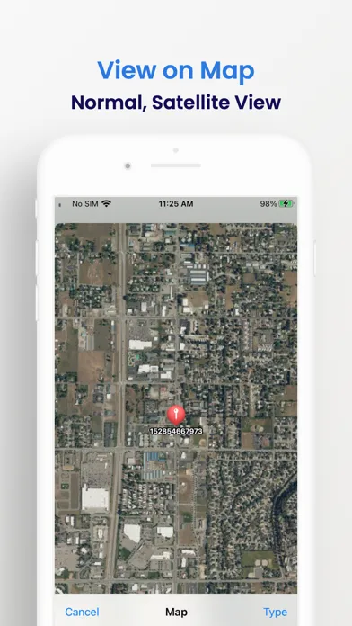 Ảnh chụp màn hình của mobile number tracker + lookup