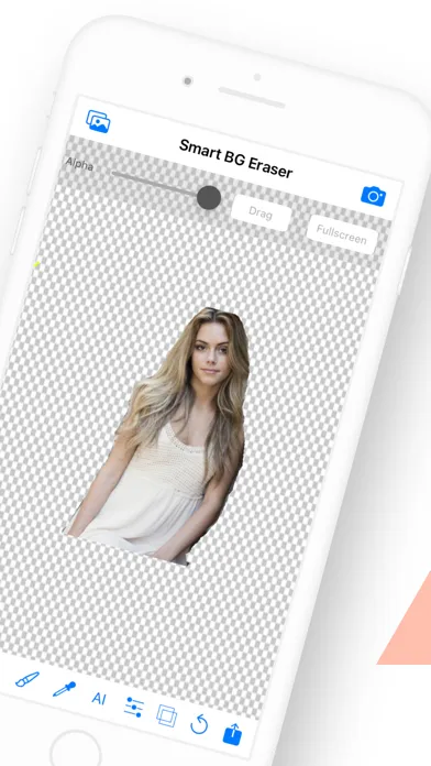 Скриншоты AI background eraser & changer