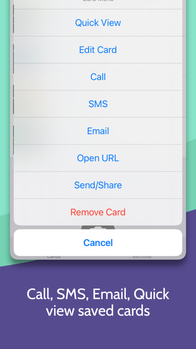 business card scanner : reader سکرین شاٹس
