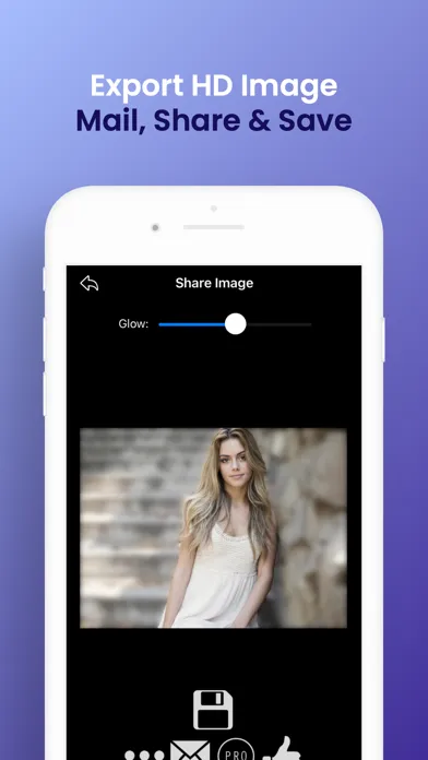 DSLR camera effect AI portrait应用截图