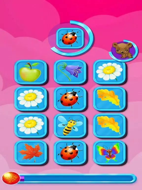 Tangkapan layar Shimmer Open Shine Eggs iPad 