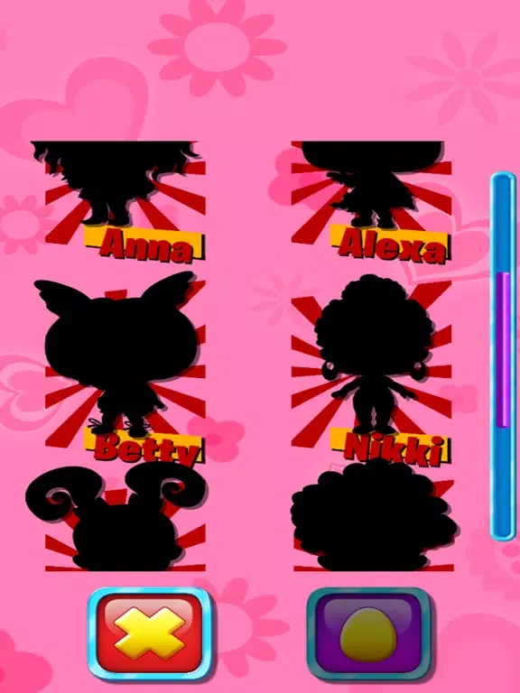 Tangkapan layar Shimmer Open Shine Eggs iPad 