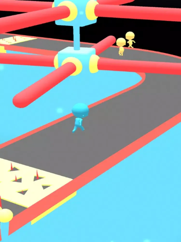 fun Run race stick 3D iPad  سکرین شاٹس