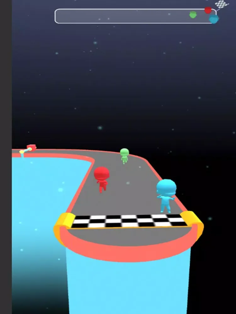 fun Run race stick 3D iPad  سکرین شاٹس