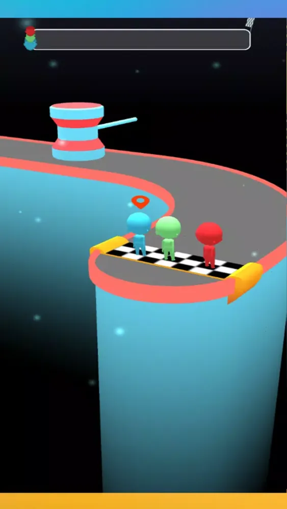fun Run race stick 3D سکرین شاٹس