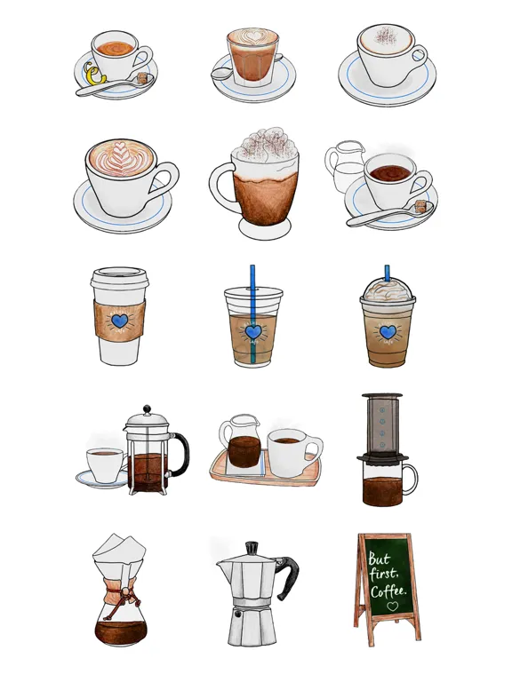 Captures d'écran de Coffee by Rachel Ryle iPad 