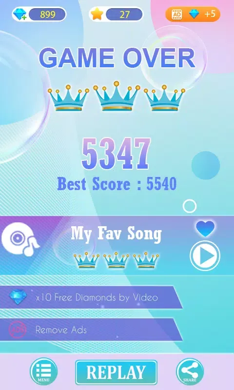 BLACKPINK Piano Tiles Game Screenshots