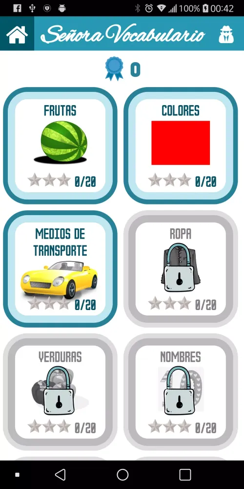Mrs Vocabulary : Learn Spanish Screenshots