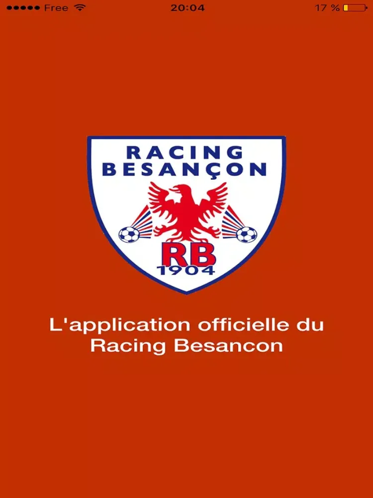 Tangkapan skrin Racing Besançon iPad 