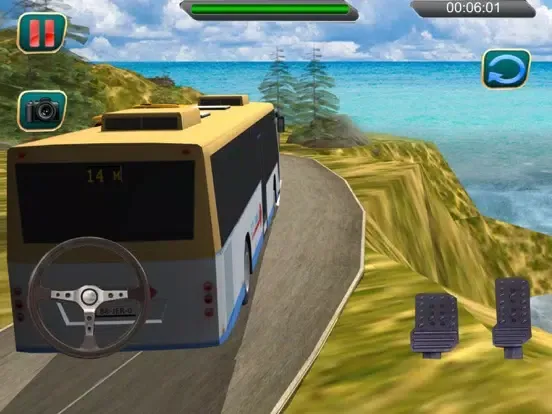 Bus Driver Parking Simulator 3d games. iPad  스크린샷