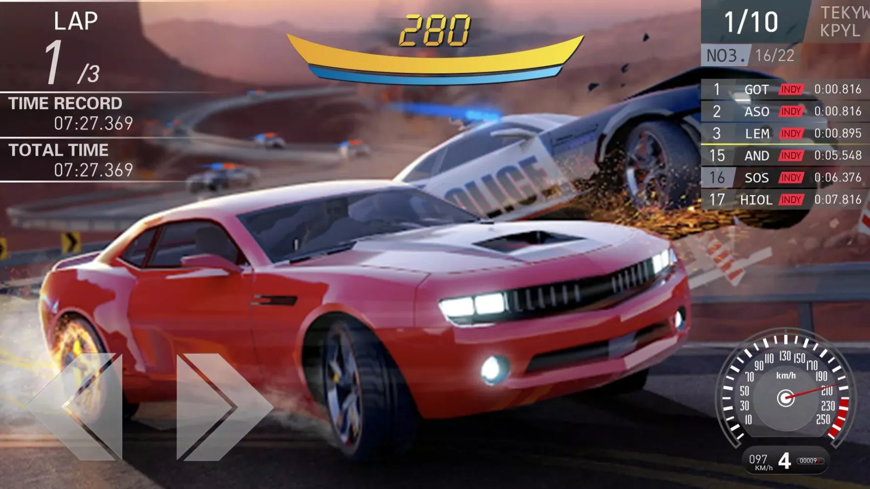 Crazy Racing Car 2应用截图