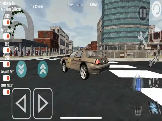 Police Cars Driving Simulator iPad  स्क्रीनशॉट