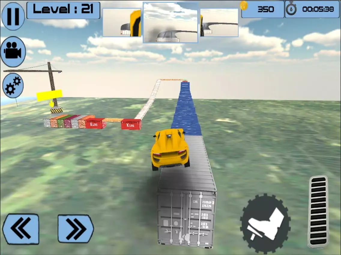 Impossible Car Stunts iPad 应用截图