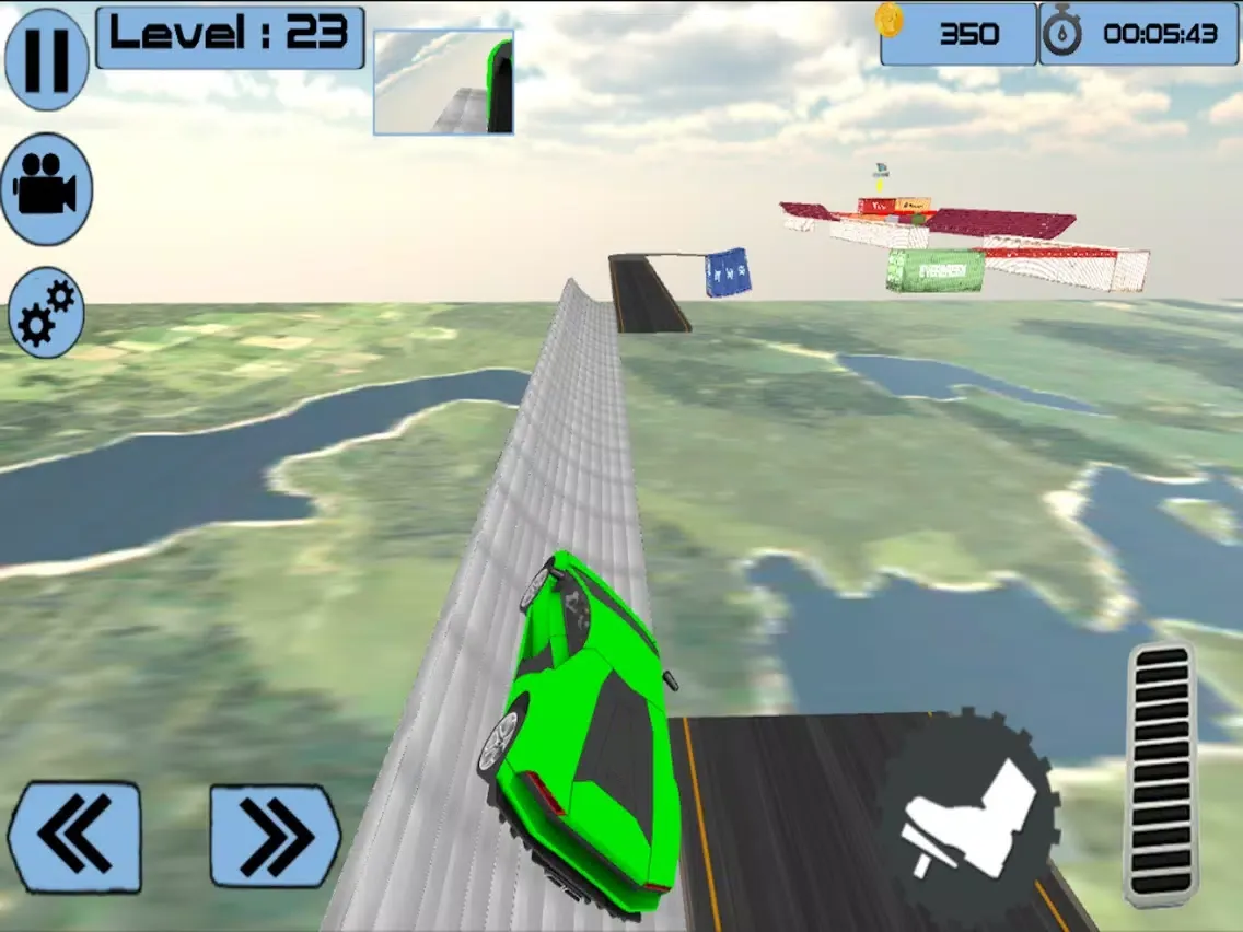 Impossible Car Stunts iPad 应用截图