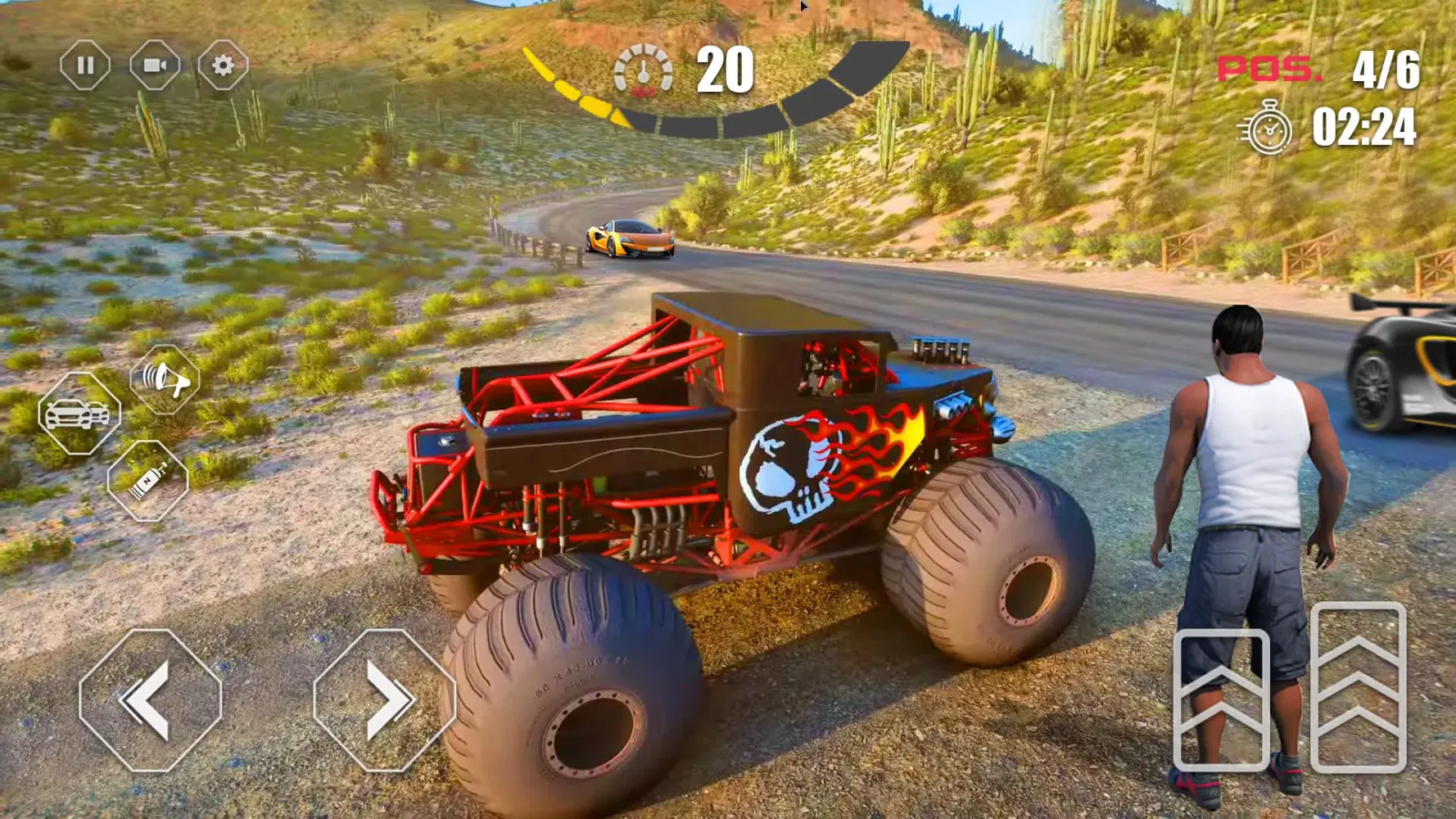 Monster Truck Games Car Racing Screenshots