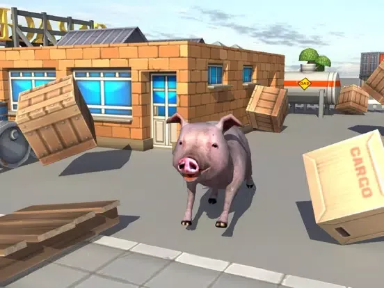 تصاویر Crazy Piggies 3d Simulator games iPad 