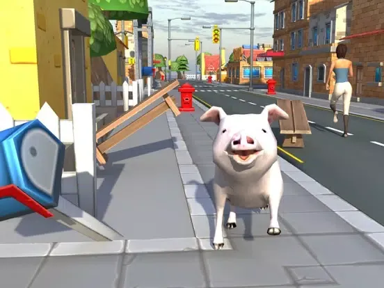تصاویر Crazy Piggies 3d Simulator games iPad 