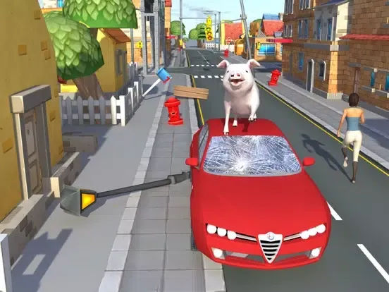 تصاویر Crazy Piggies 3d Simulator games iPad 