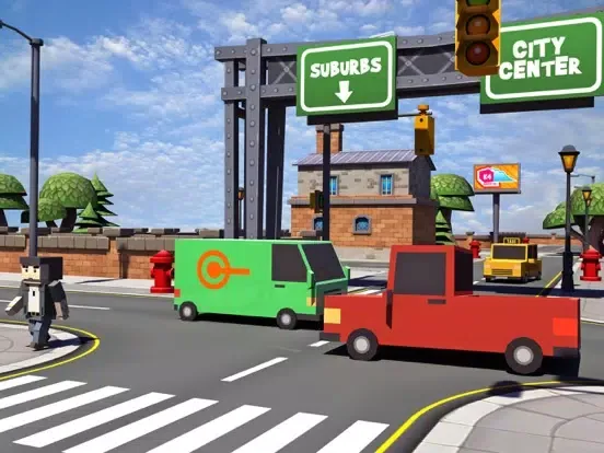 Four Cross traffic racer simulator iPad  Ekran Görüntüleri