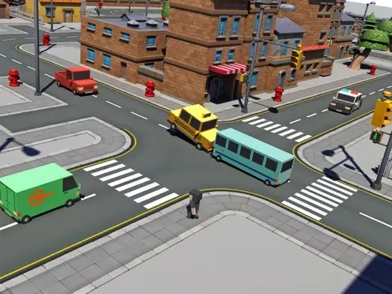 Four Cross traffic racer simulator iPad  Ekran Görüntüleri