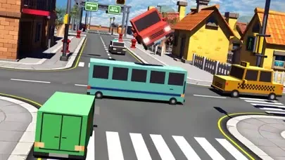 Four Cross traffic racer simulator Ekran Görüntüleri