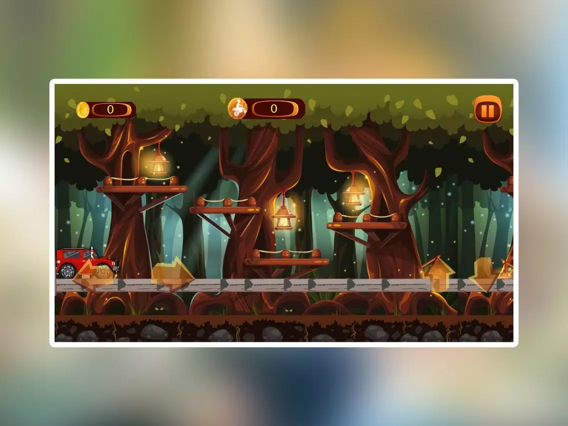 Capturas de pantalla de Arctic roads Car Racing Game iPad 