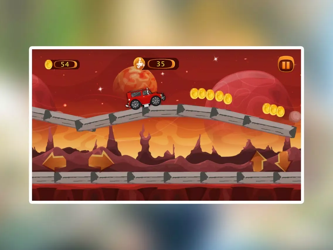 Capturas de pantalla de Arctic roads Car Racing Game iPad 