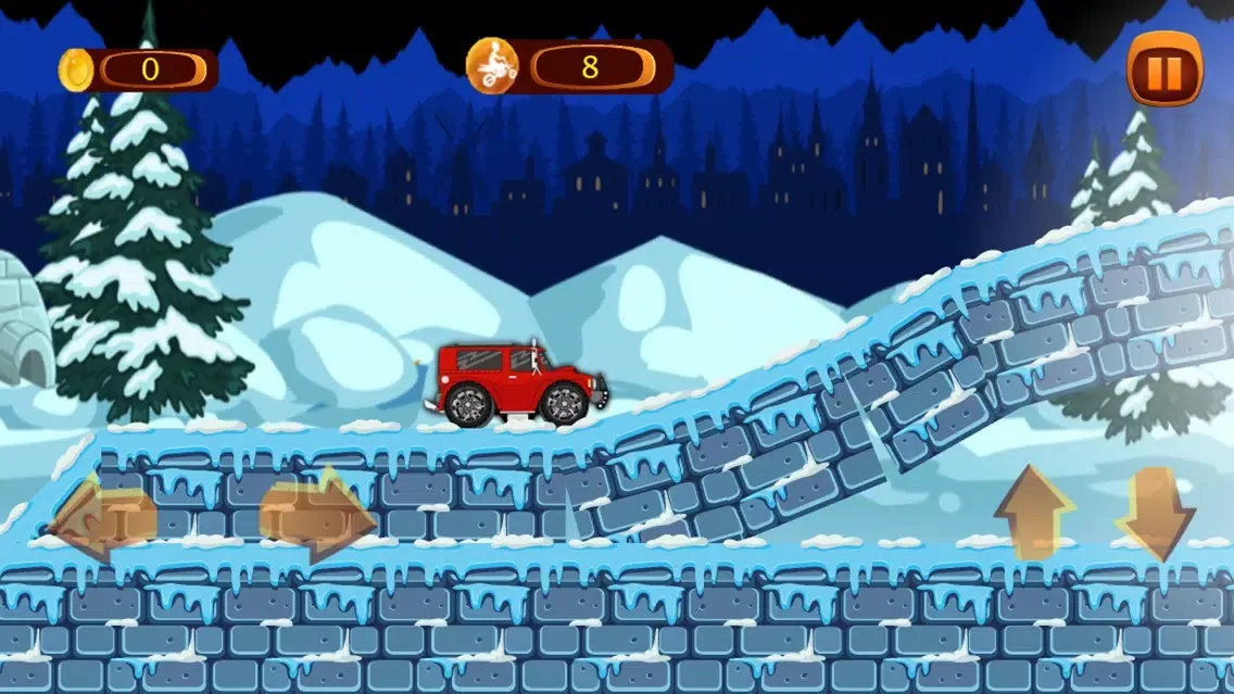 Capturas de pantalla de Arctic roads Car Racing Game