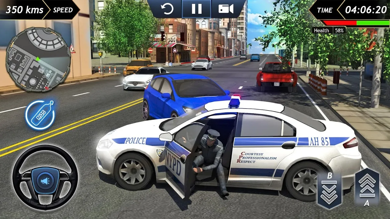 Crime City - Police Car Simulator Screenshots