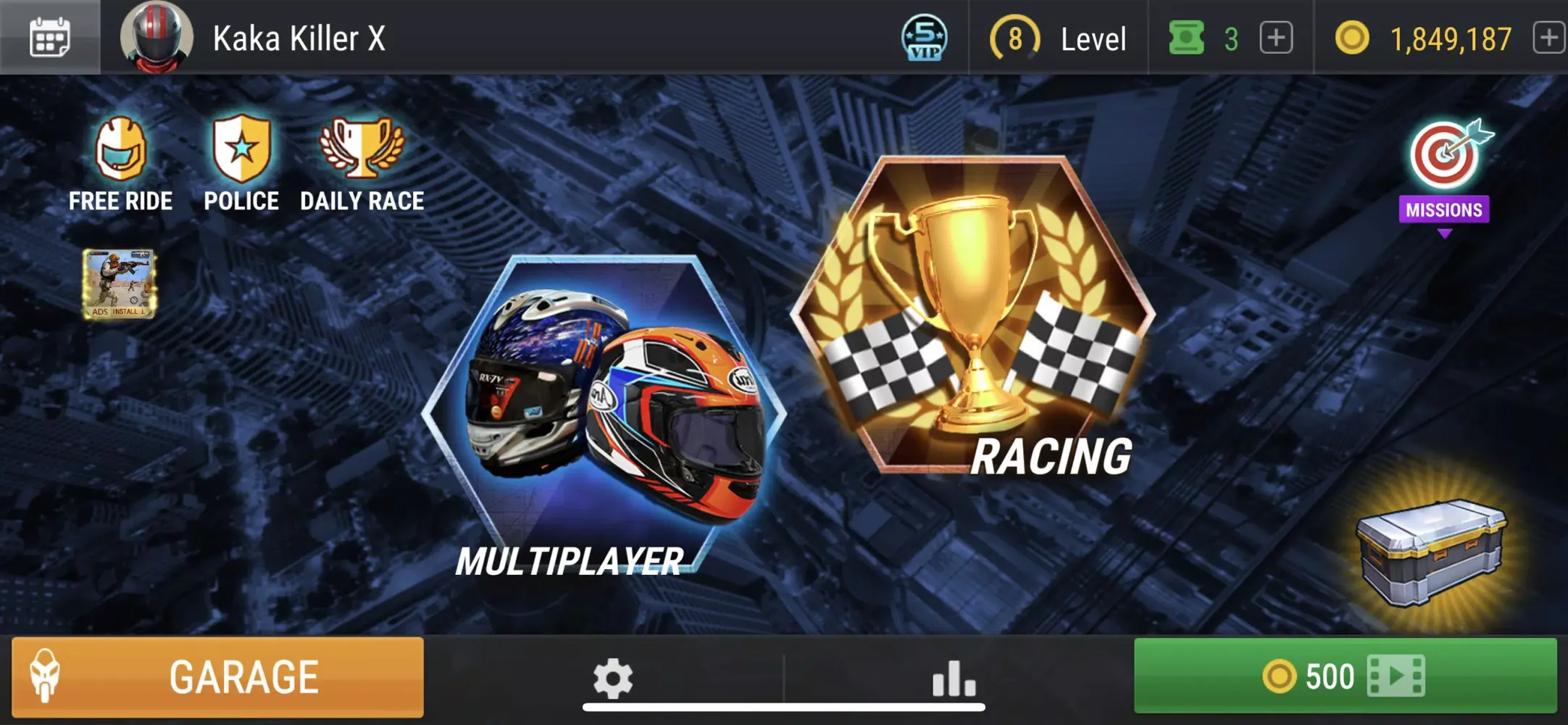 Captures d'écran de Traffic Moto Rider