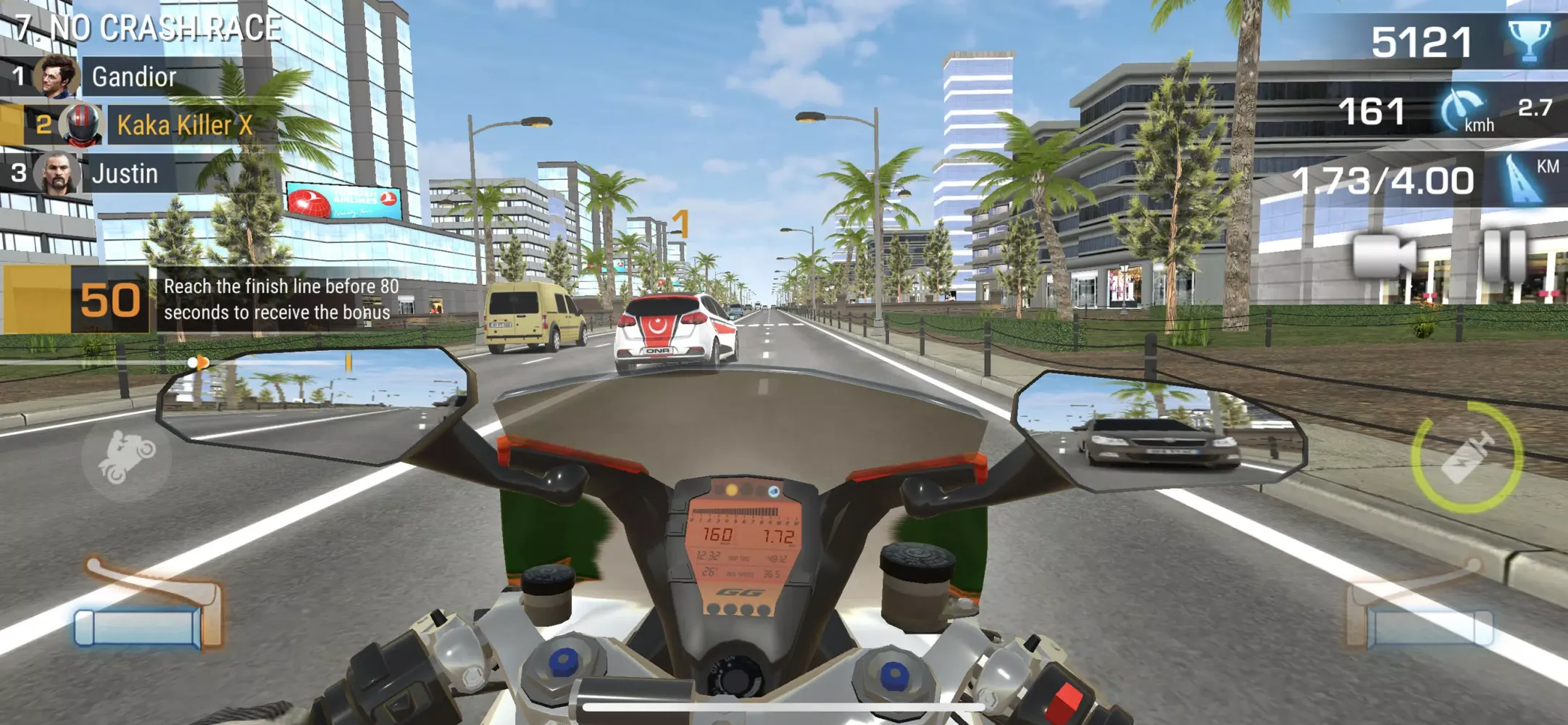 Captures d'écran de Traffic Moto Rider